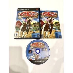 Let's Ride! Silver Buckle Stables PlayStation 2 Video Game W/ Complete PS2